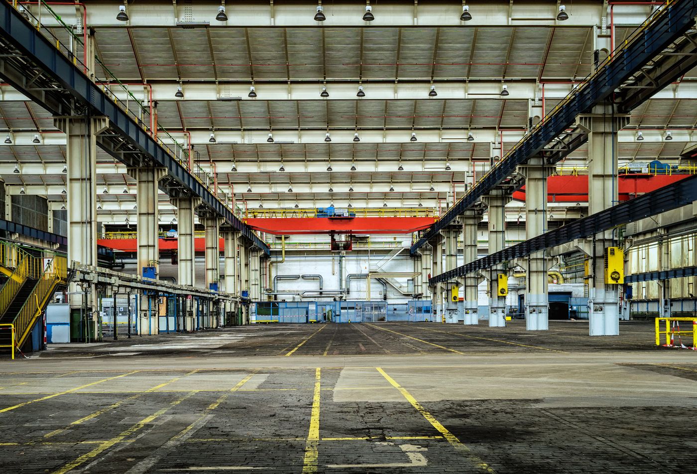 Illustrative factory hall. Not the mill house.