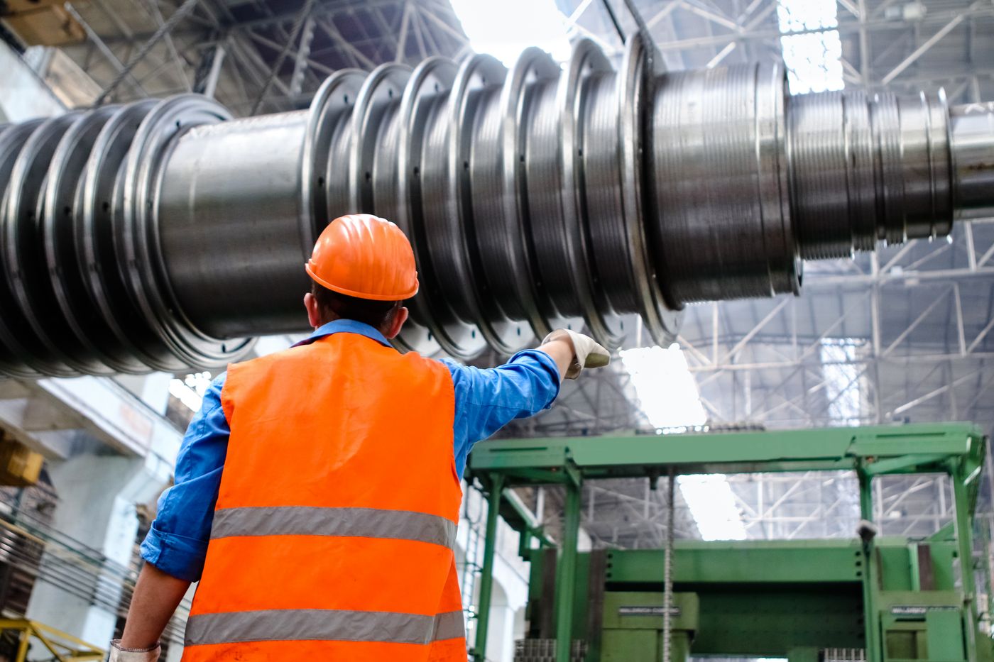 Illustrative rotor photo. Not the 18 MW turbine.